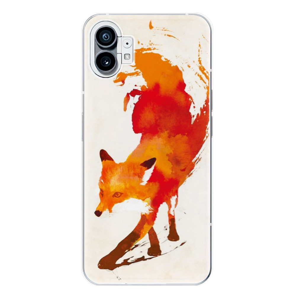 Odolné silikónové puzdro iSaprio - Fast Fox - Nothing Phone (1)