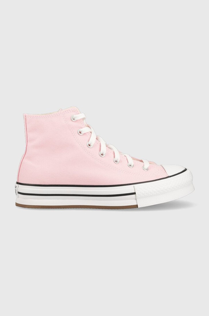 Tenisky Converse Chuck Taylor All Star Eva Lift dámske, ružová farba, A04354C