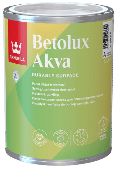 BETOLUX AKVA - Vodou riediteľná farba na podlahy TVT F485 - damask 0,9 L