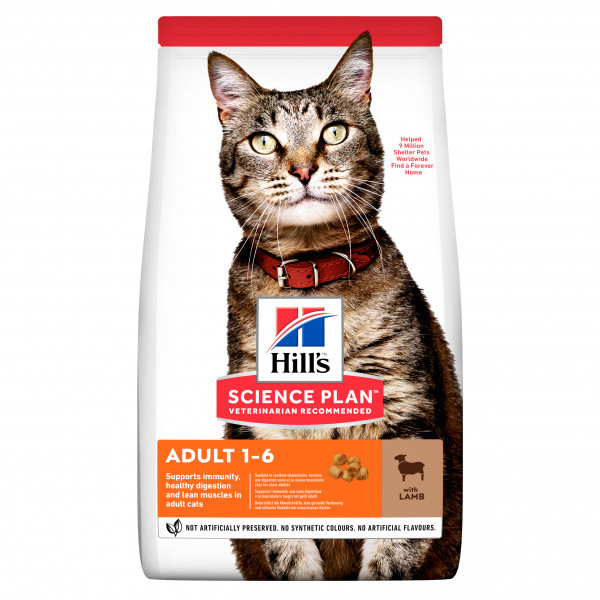 Hill's Feline Adult Lamb & Rice - 1,5 kg