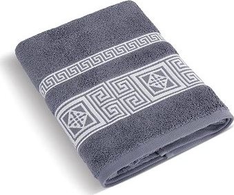 Bellatex Froté Řecká kolekce - Osuška 157/042 - 70 × 140 cm - šedomodrá