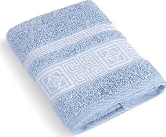 Bellatex Froté Řecká kolekce - Osuška 157/024 - 70 × 140 cm - sv.modrá