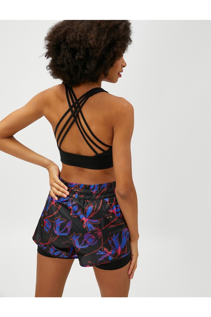 Koton Sports Bra with Cross Straps