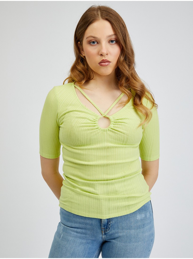 Orsay Light Green Womens T-Shirt - Women