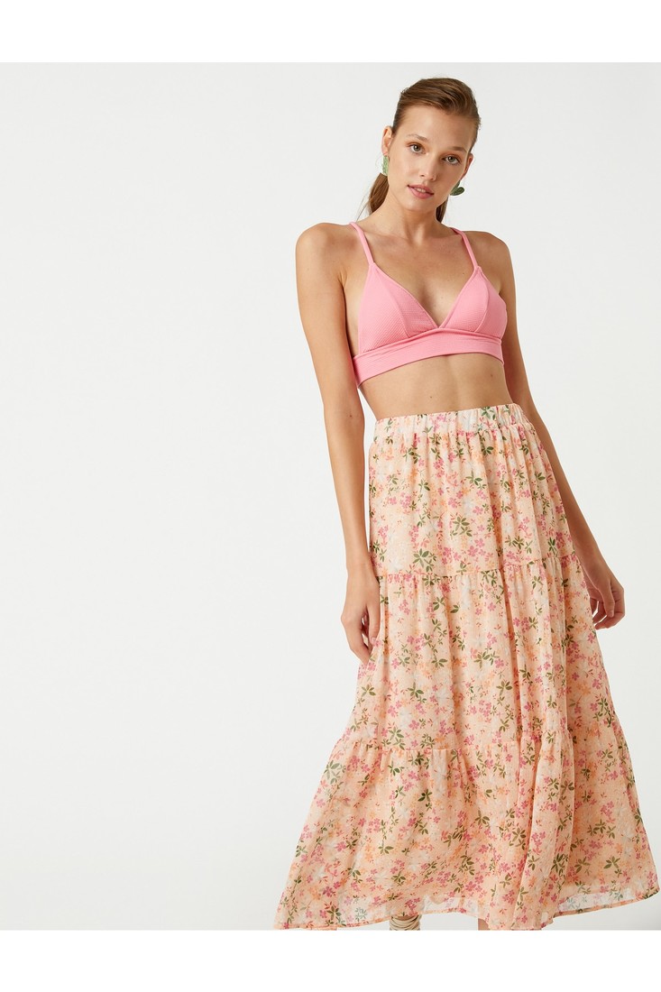 Koton Skirt - Pink - Maxi