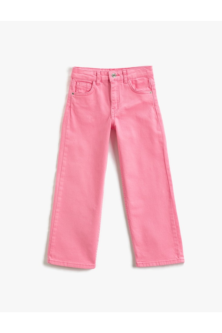 Koton Straight Leg Pockets Relaxed Fit Jeans - Straight Jeans