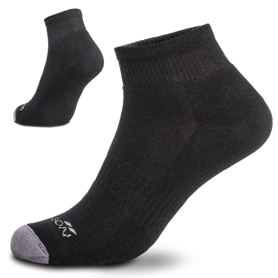 Ponožky Pentagon Low Cut Socks - čierne, 42-44