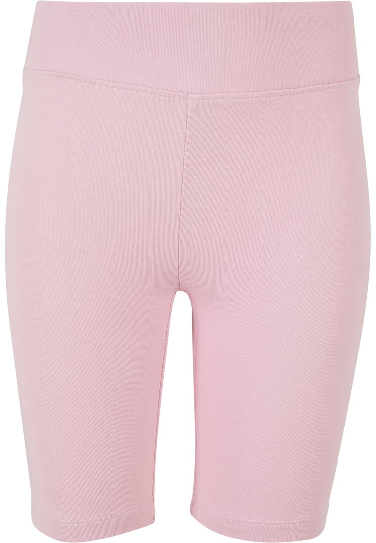 Urban Classics Girls High Waist Cycle Shorts girlypink - 110/116