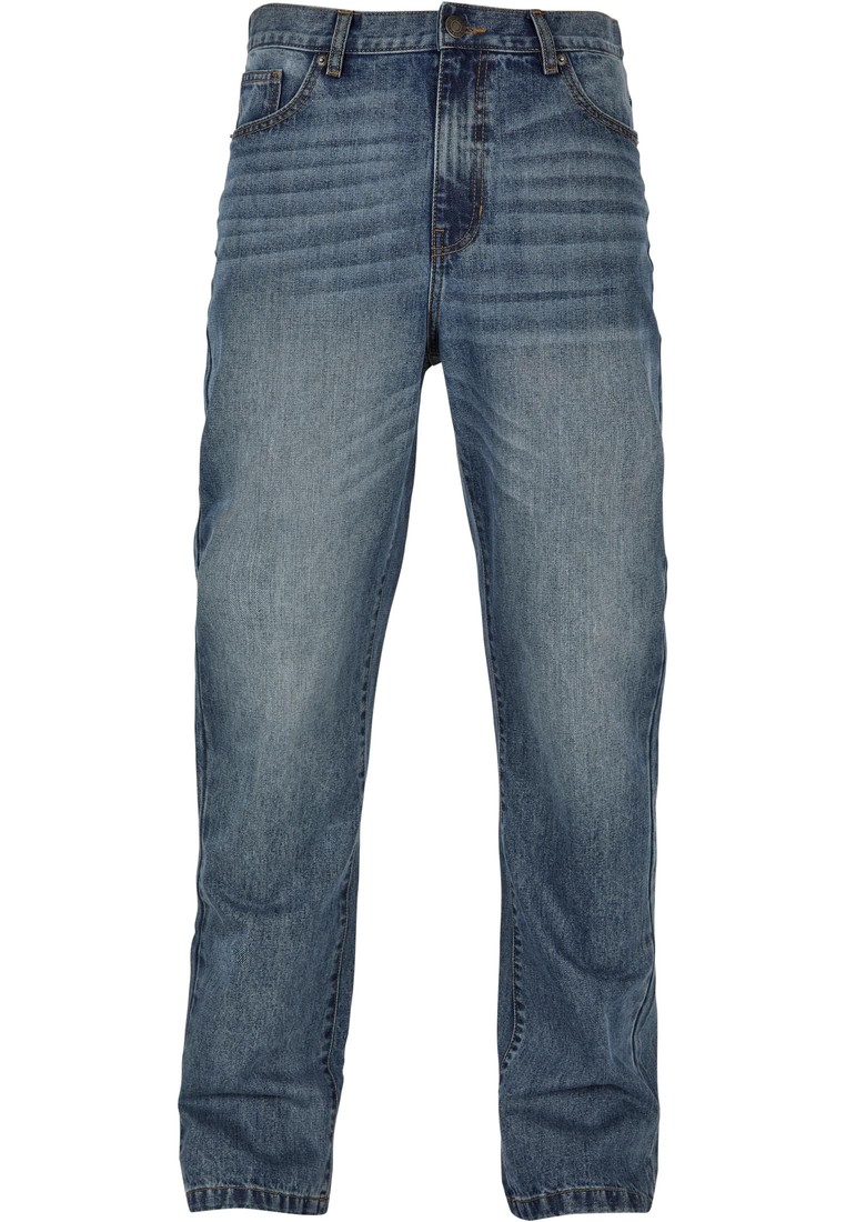 Urban Classics Flared Jeans sand destroyed washed - 30