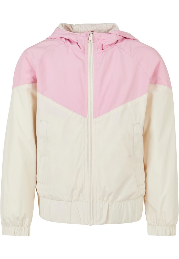Urban Classics Girls Arrow Windbreaker girlypink/whitesand - 110/116