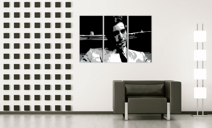 Ručne maľovaný POP Art obraz AL PACINO