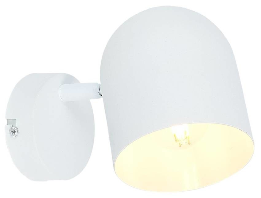 Candellux Biele stropné/nástenné svietidlo Azuro pre žiarovku 1x E27 91-63243