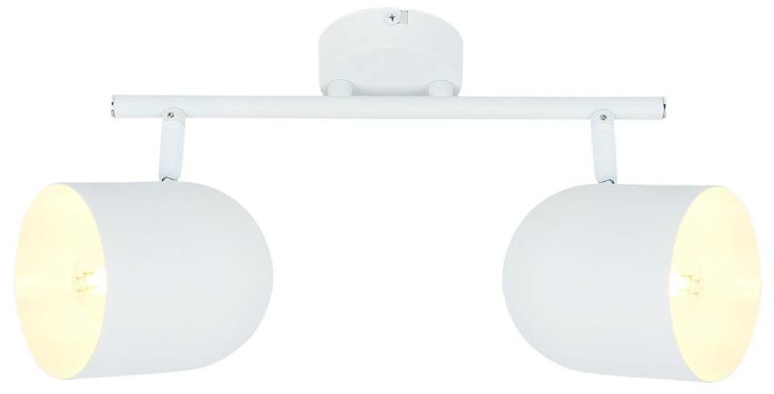 Candellux Biele stropné svietidlo Azuro pre žiarovku 2x E27 92-63250