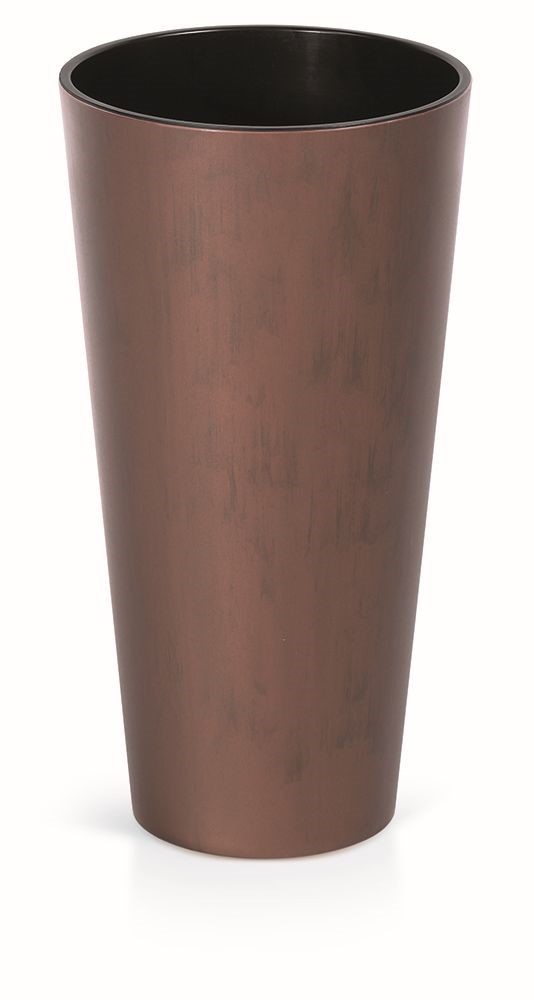 Kvetináč Prosperplast TUBUS SLIM CORTEN patinující ocel 30 cm