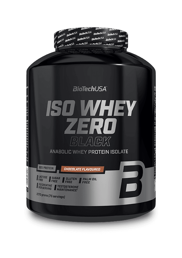 Biotech USA Iso Whey Zero Black 2270 g Príchuť: čokoláda