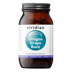 Viridian Oregon Grape Root 90 cps (Koreň Mahonie cesmínolisté)