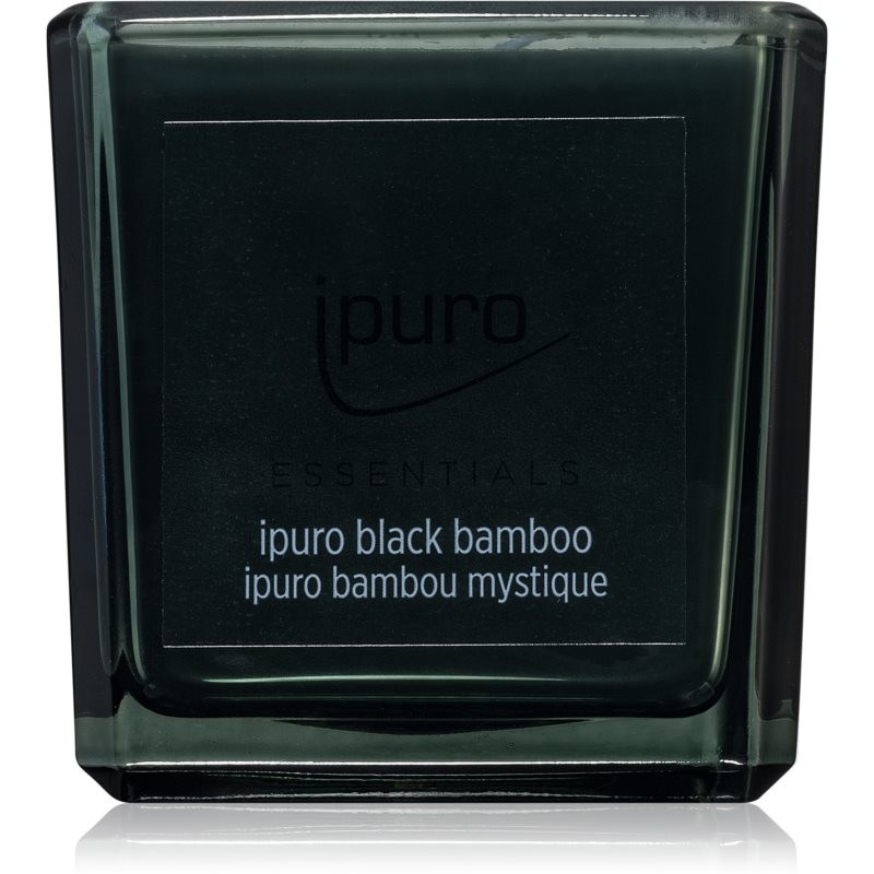 ipuro Essentials Black Bamboo vonná sviečka 125 g