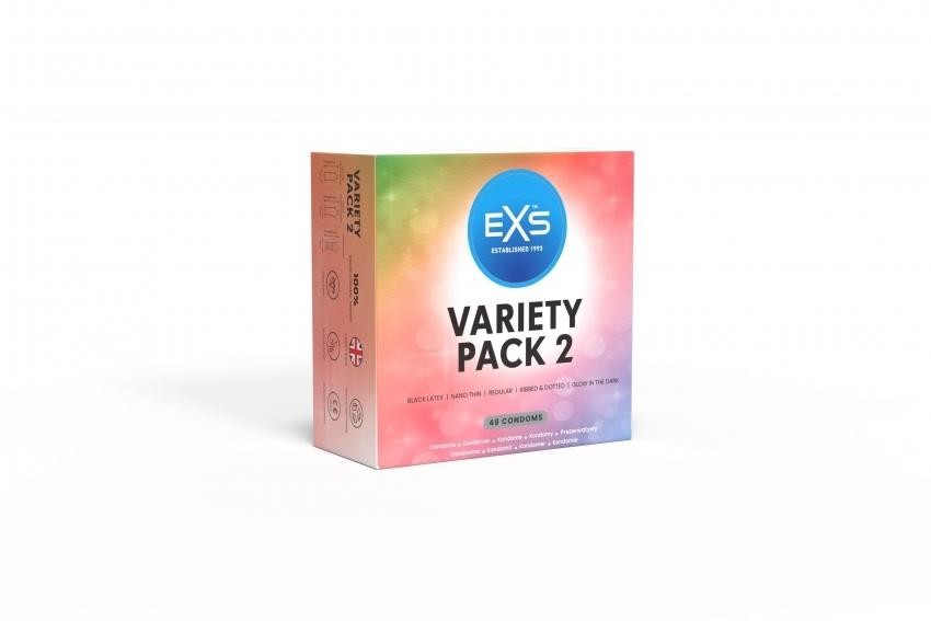 EXS Variety pack 2 Kondomy 48 ks