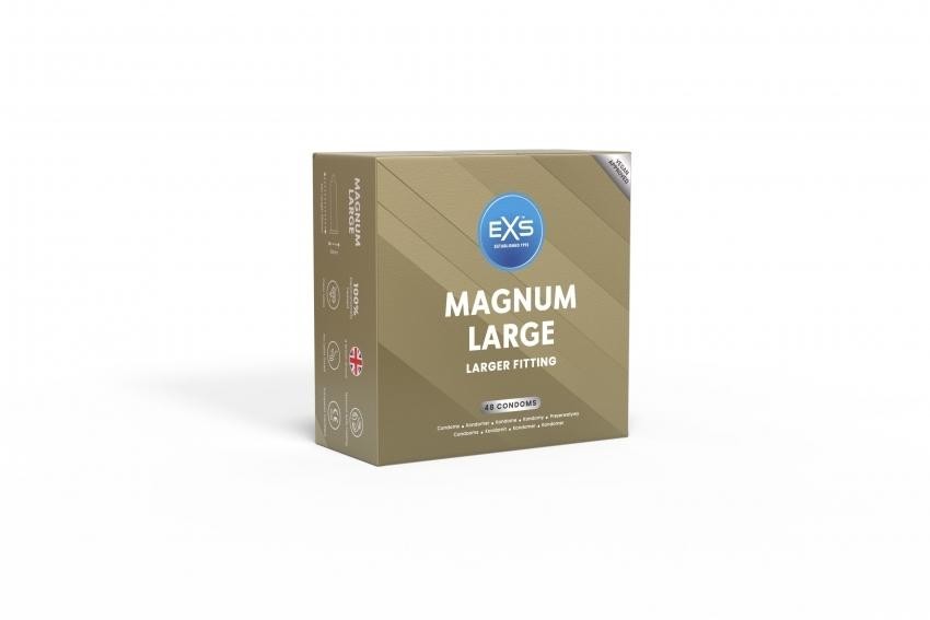 EXS Magnum Large pack Kondomy 48 ks