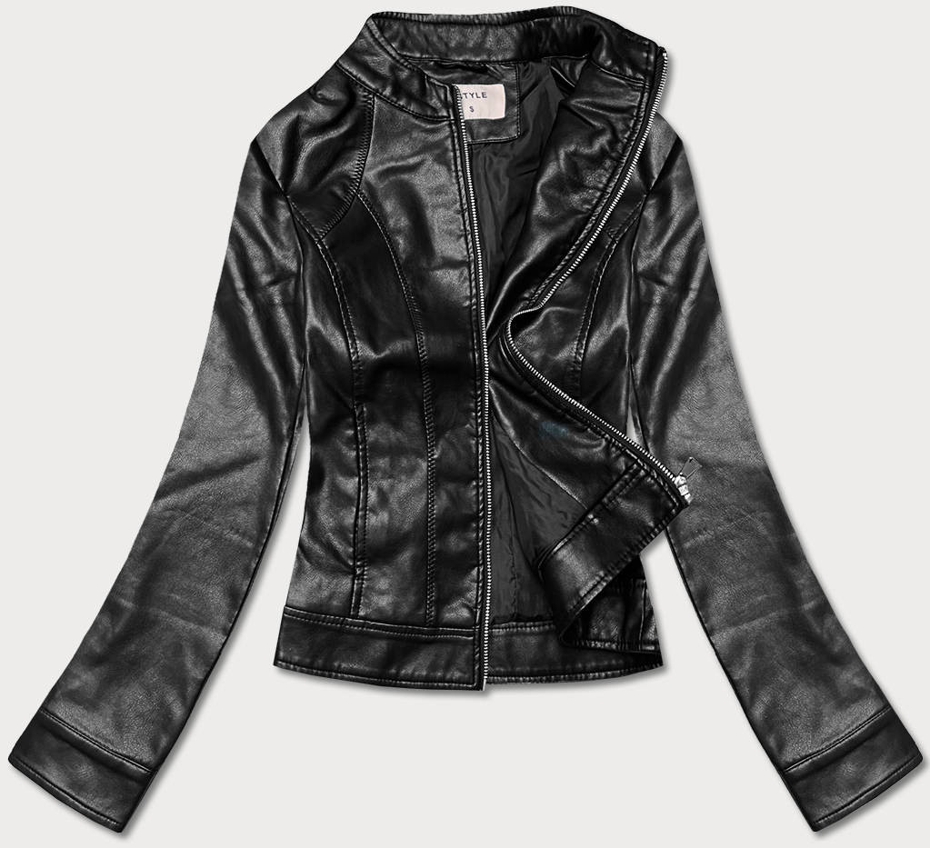 KURTKA RAMONESKA ZE STÓJKĄ CZARNA (11Z8051) černá S (36)