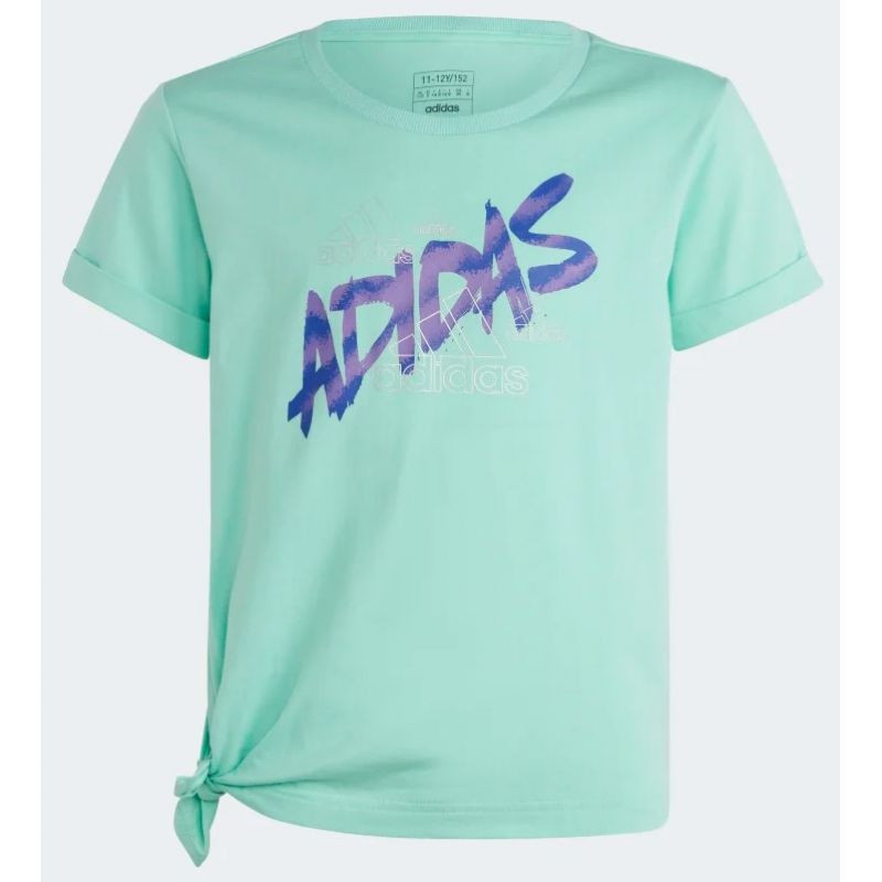 Dievčenské tričko Dance Knotted Jr HR5817 - Adidas 140 cm