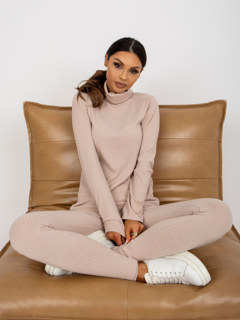 Dámska blúzka LK BZ 509192.55P béžová - FPrice jedna velikost