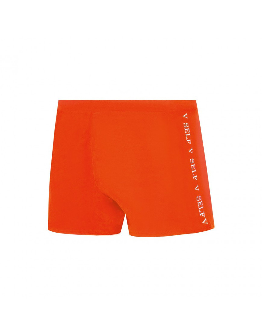 Pánske plavky S96D-5 oranžové - Self XXL oranžová
