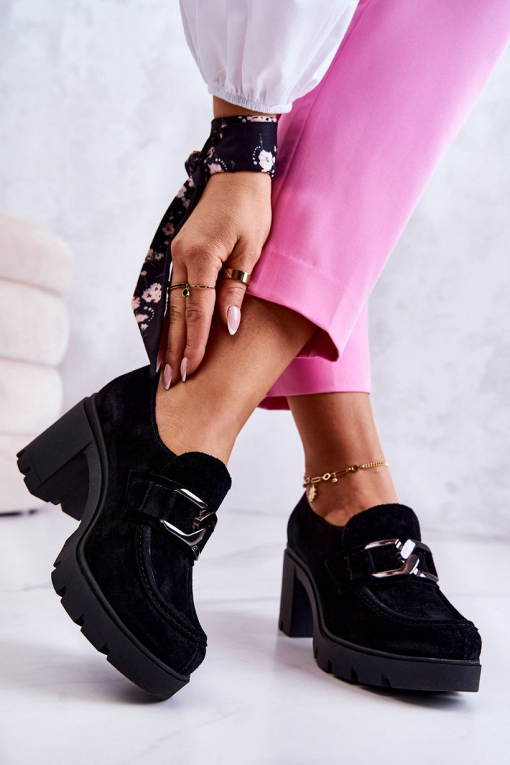 Topánky na podpätku model 175929 Step in style 36
