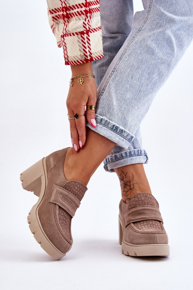 Topánky na podpätku model 175919 Step in style 36