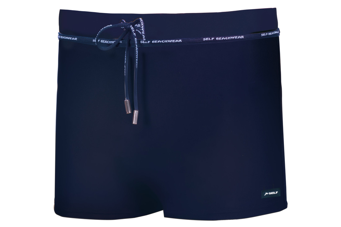 Pánske plavky L4 6 tm.modrá - Self XL