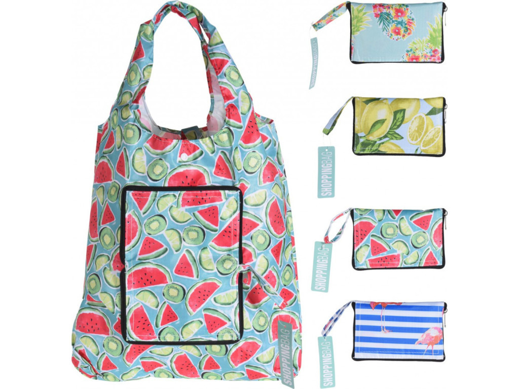 MAKRO - Taška nákup.skládacia mix