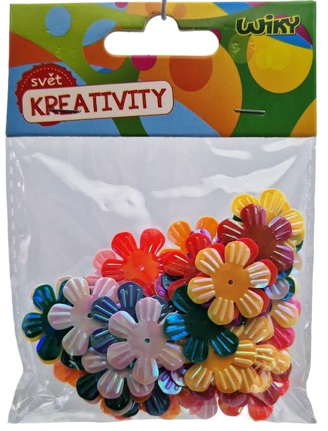 Kreatívna sada dekorácie kvety 10g