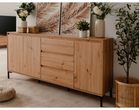 Široká komoda Korsika, dub artisan%