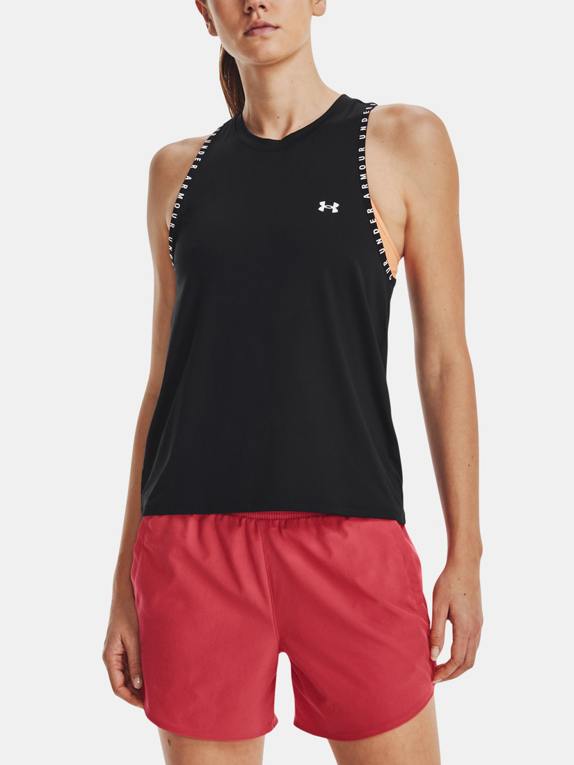 Under Armour Tank Top Knockout Novelty Tank-BLK - Women
