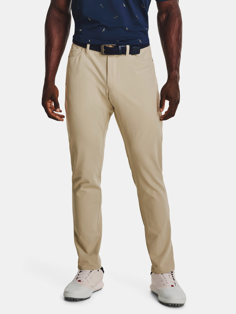 Under Armour Pants UA Drive 5 Pocket Pant-BRN - Men