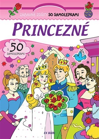 Princezné - Zábavné zošity so samolepkami