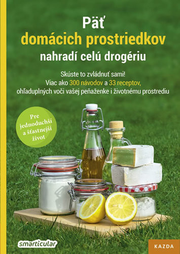 Päť domácich prostriedkov nahradí celú drogériu - Kolektív autorov