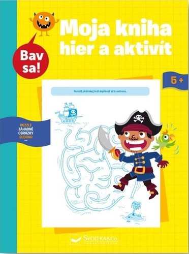 Moja kniha hier a aktivít 5+