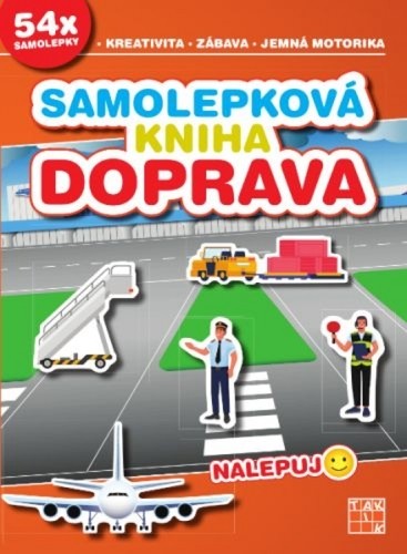 Samolepková kniha: Doprava - Simona Kadlíková