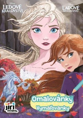 Omalovánky Ledové království / Vymaľovanky Ľadové kráľovstvo (A5)