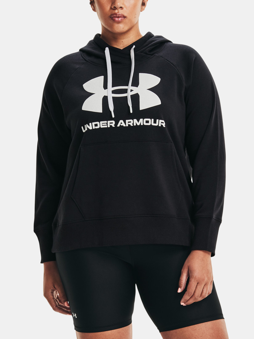 Under Armour Sweatshirt UA Rival Fleece Logo Hoodie&-BLK - Women