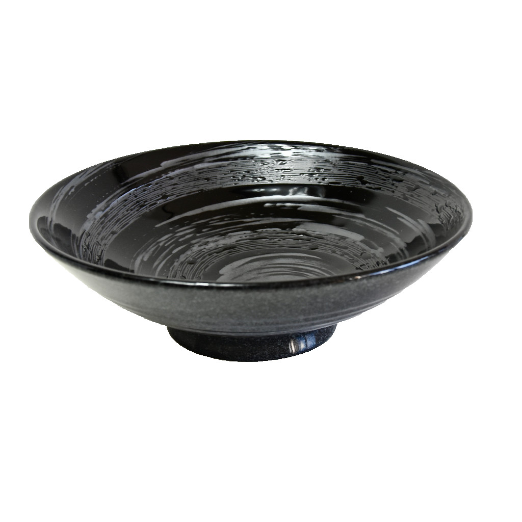 Rameň miska GUNMETAL SWIRL MIJ 24,5 cm 900 ml