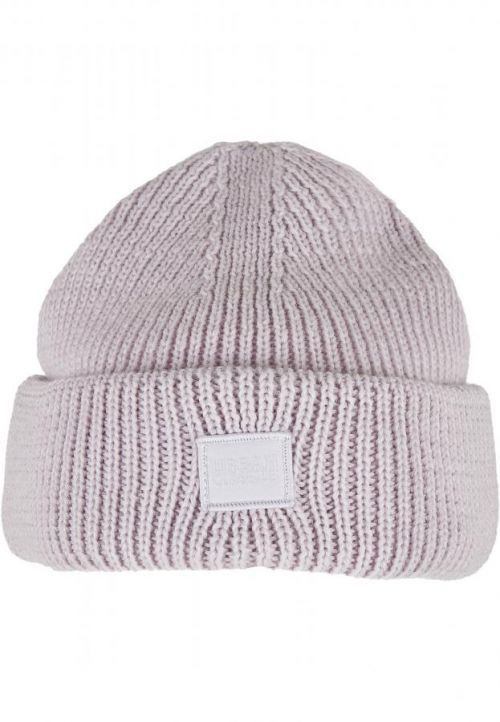 Urban Classics Knitted Wool Beanie lilac - One Size