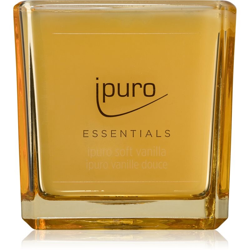 ipuro Essentials Soft Vanilla vonná sviečka 125 g