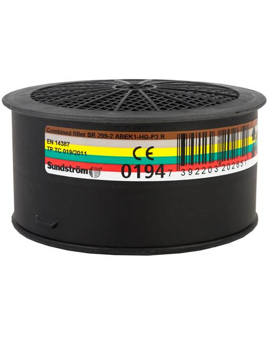 SUNDSTRÖM® SR 299-2 ABEK1HgP3 -pre polomasky a celotvárové masky H02-6512