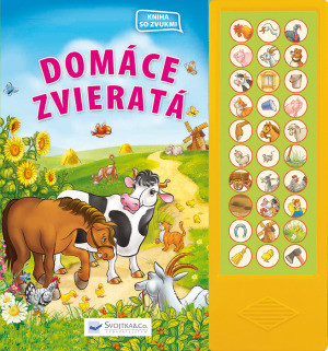 Domáce zvieratá: Kniha so zvukmi
