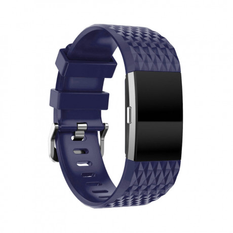 Fitbit Charge 2 Silicone Diamond (Small) remienok, Blue (SFI002C17)