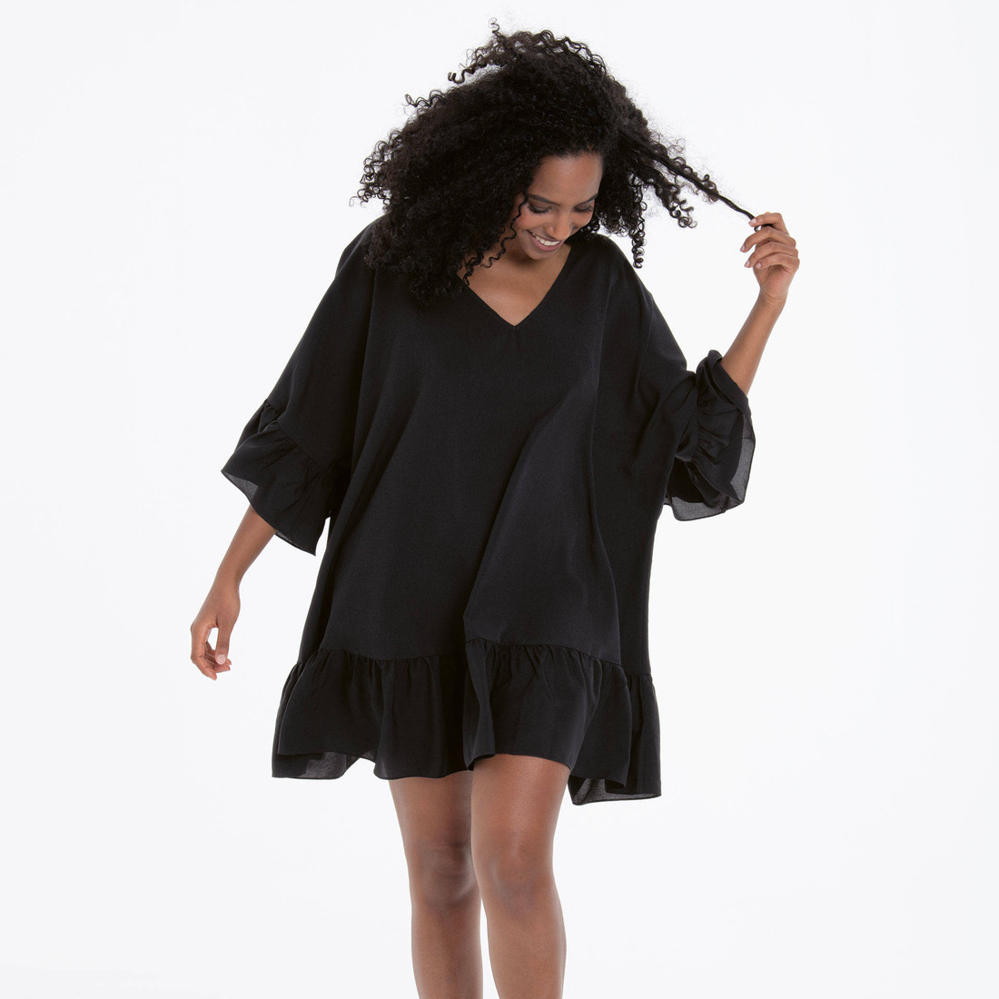 Style Akalani tunika 8100 čierna - RosaFaia 001 černá onesize