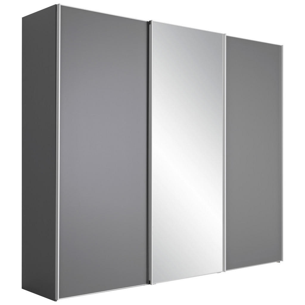 Moderano SKRIŇA S POS. DVER. – HOR.VED, tmavosivá, 280/240/68 cm