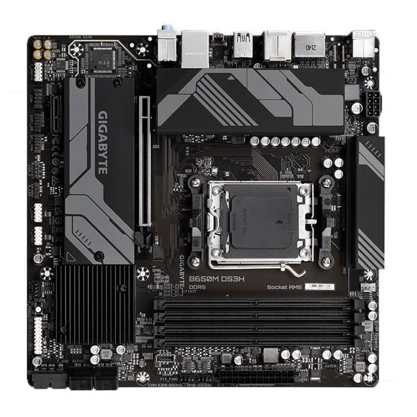 Gigabyte B650M DS3H , AMD B650, AM5, 4xDDR5, mATX B650M DS3H